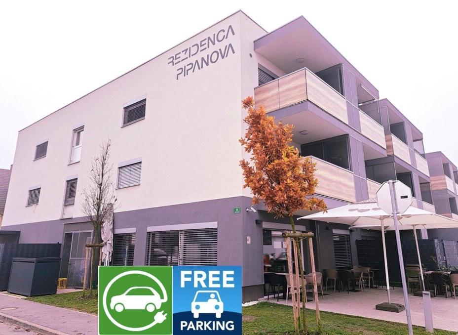 Stunning New Apartment With Free Parking Near City Centre Ljubljana Kültér fotó
